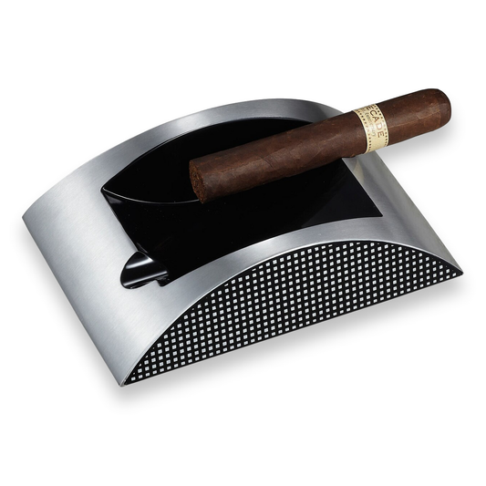 Visol Bridge Metal 2-Cigar Ashtray  - Exterior Front