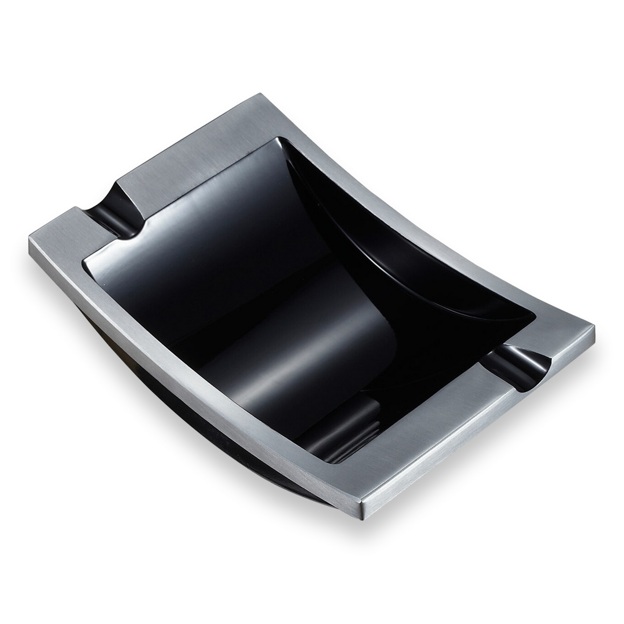 Visol Careen Metal 2-Cigar Ashtray  - Exterior Front