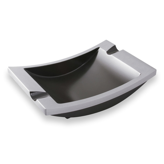 Visol Careen Metal 2-Cigar Ashtray  - Exterior Side