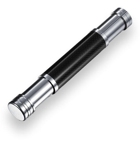 Visol Kinetic II Adjustable Carbon Fiber and Metal 1-Finger Cigar Case  - Exterior Adjustment