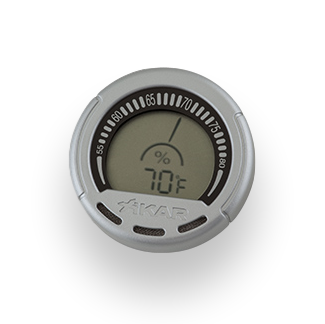Xikar Digital Hygrometer  - Exterior Front