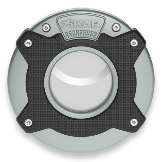 Xikar Enso Cigar Cutter - Silver - Exterior Front