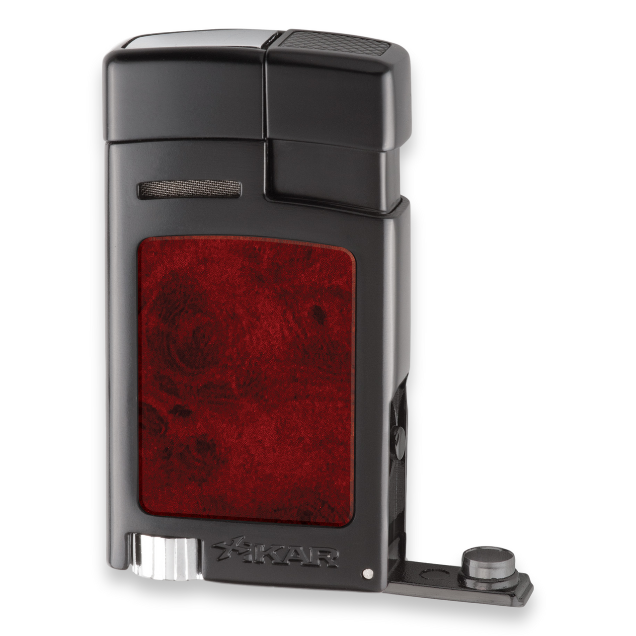 Xikar Forte Hybrid Soft Flame and Single Torch Jet Cigar Lighters - Punch Cutter