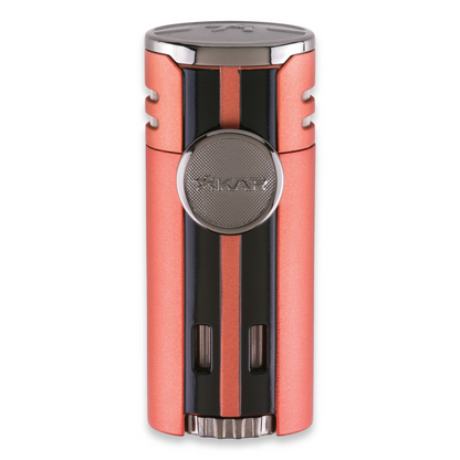 Xikar HP4 Torch Flame Quad Jet Cigar Lighter - Orange - Exterior Front