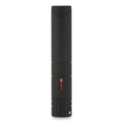 Xikar Turrim Torch Flame Single Jet Cigar Lighter - Wrinkle Black - Exterior Back Side