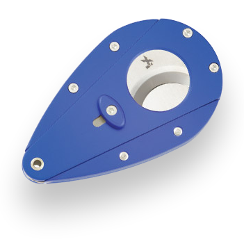 Xikar Xi1  Cigar Cutter - Blue - Exterior Front