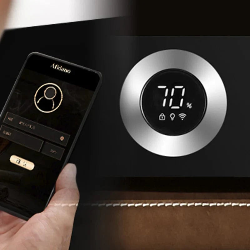 Afidano L6 Leather Series 1500-Cigar Electric Humidor - App Control