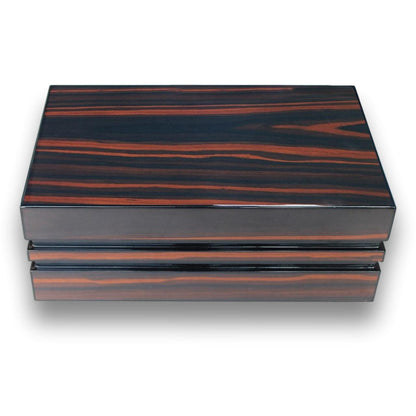 Prestige Bastionbloc 120-Cigar Desktop Humidor - Front Facing