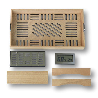 Prestige Bastionbloc 120-Cigar Desktop Humidor -  Trays and Accessories
