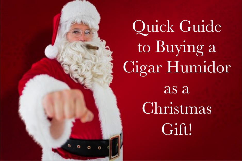 How to Buy a Cigar Humidor as a Christmas Gift