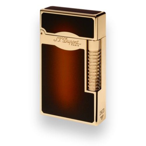Northwoods Humidors S.T. Dupont Sunburst Brown Natural Lacquer Cigar Lighter - Le Grand Collection