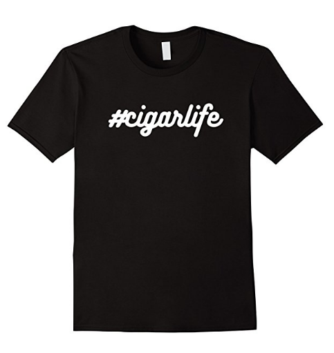The Cigar Life T-shirt on Amazon